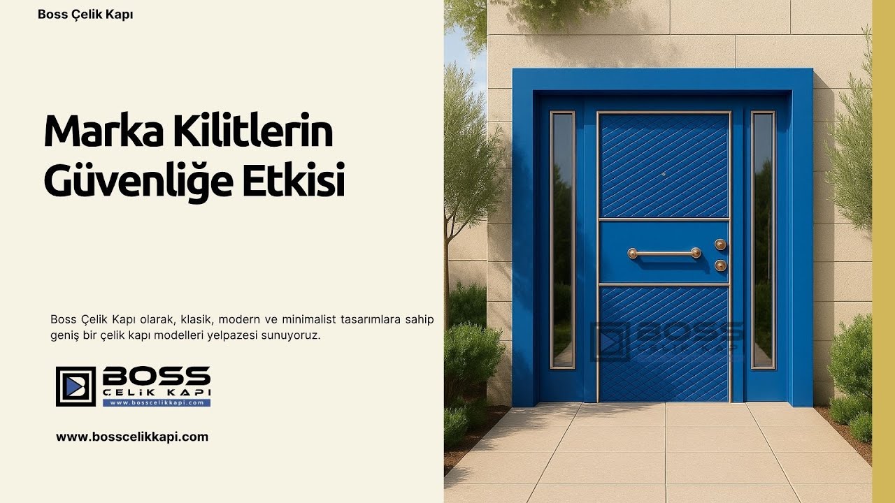 🔒Marka Kilitlerin Güvenliğe Etkisi: Kapınız Kadar Kilidiniz de Önemli #celikkapi #villakapisi #decor