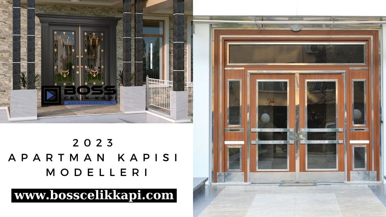 Boss Çelik Kapı 2023 Apartman Kapısı Modelleri #apartmankapisi #binakapisi #villakapisi