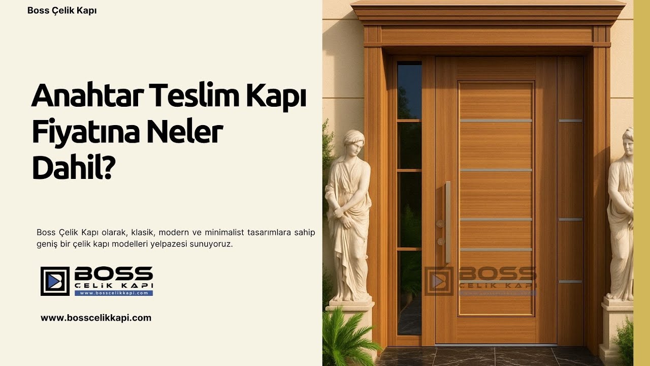 🗝️ Anahtar Teslim Kapı Fiyatına Neler Dahil? #celikkapi #villakapisi #interiordesign #decoration
