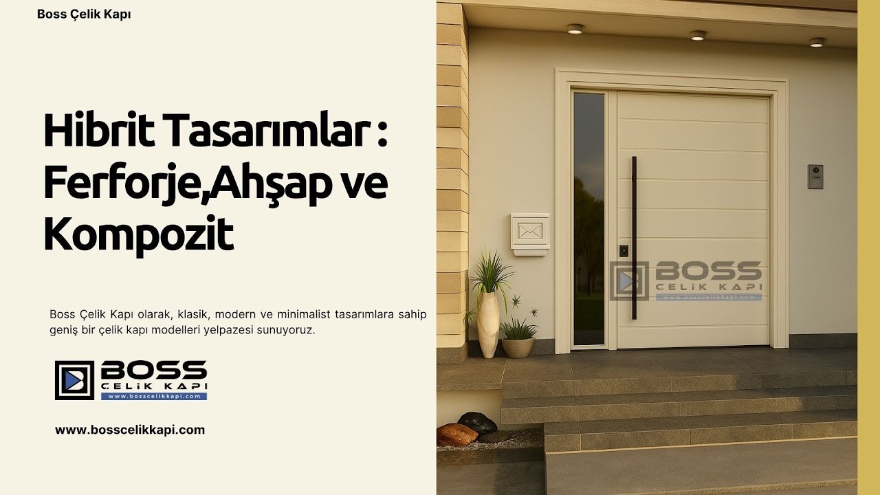 ♻️ Hibrit Tasarımlar: Ferforje, Ahşap ve Kompozit Bir Arada #celikkapi #villakapisi #interiordesign