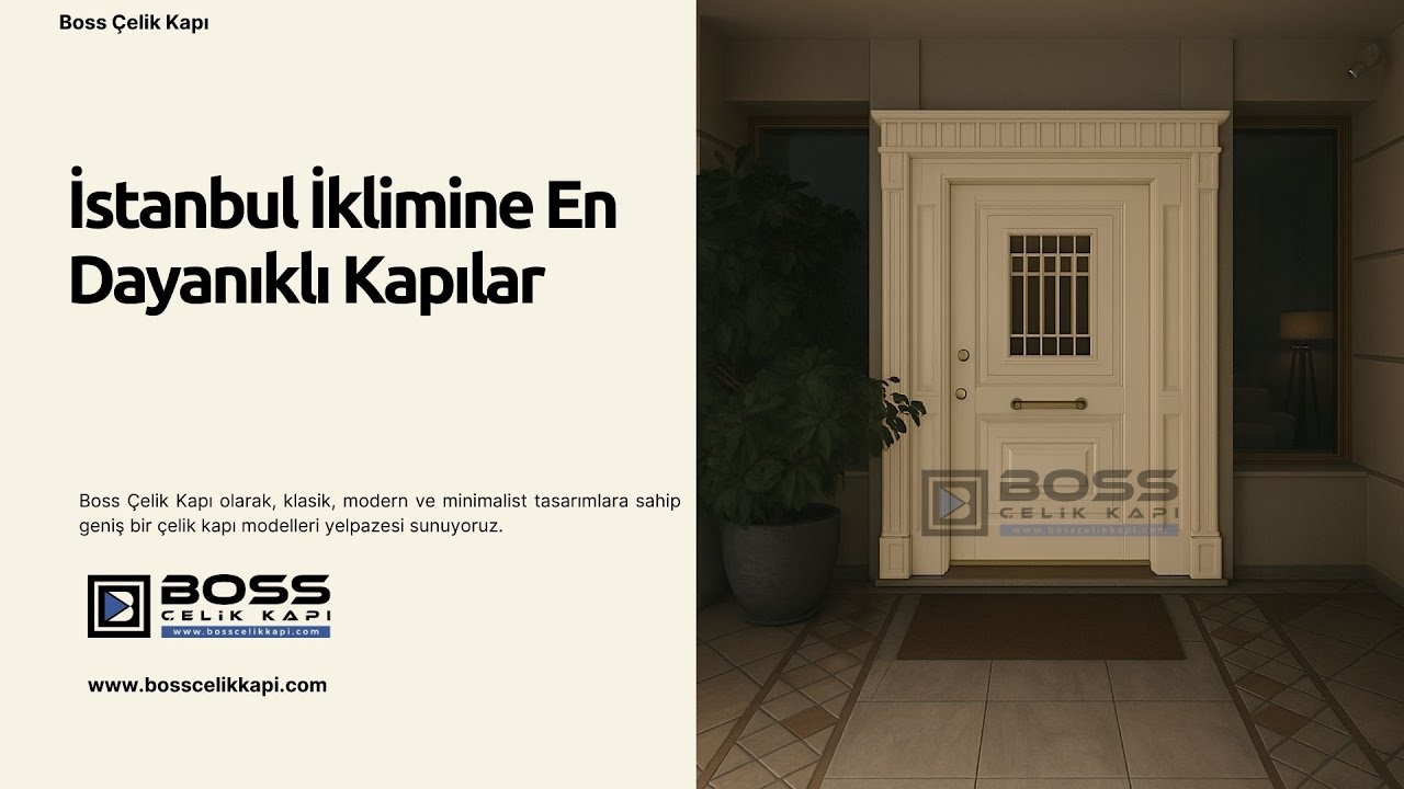 🌦️ İstanbul İklimine En Dayanıklı Kapılar #celikkapi #villakapisi #interiordesign #homedecoration
