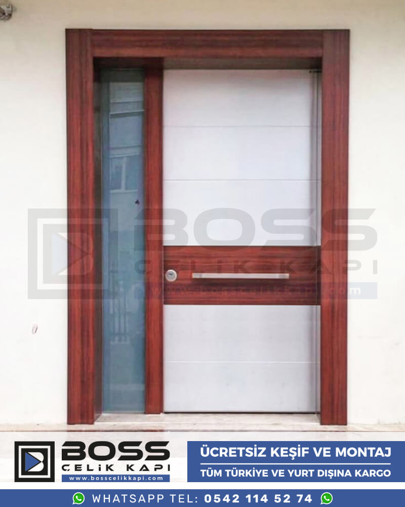 004 Boss Çelik Kapı Haustür, Haustürmodelle, haustüren, Preise für Haustüren, Haustüren Composite, Haustüre Villa, V