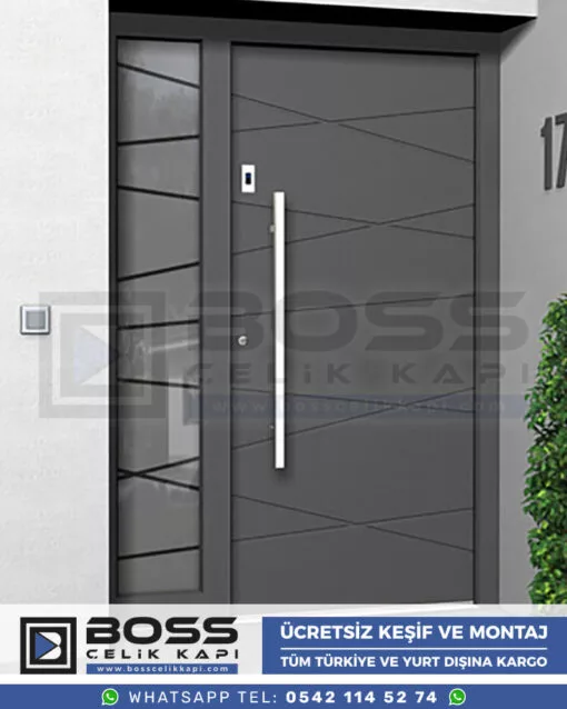 008 Boss Çelik Kapı Haustür, Haustürmodelle, Haustüren, Preise Für Haustüren, Haustüren Composite, Haustüre Villa, Villa Türmodelle, Haustür Stahl,