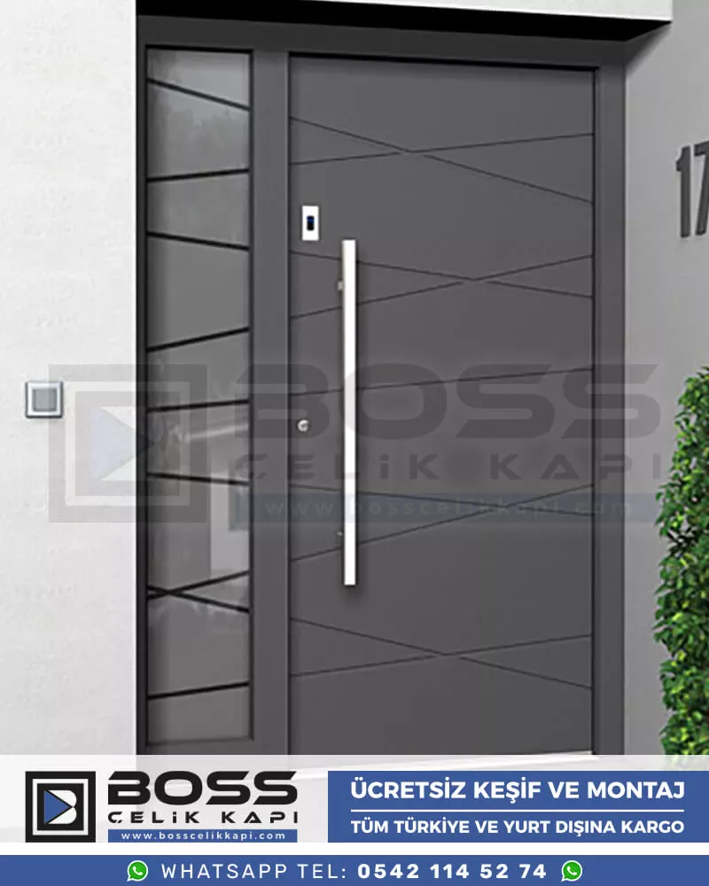 008 Boss Çelik Kapı Haustür, Haustürmodelle, Haustüren, Preise Für Haustüren, Haustüren Composite, Haustüre Villa, Villa Türmodelle, Haustür Stahl,