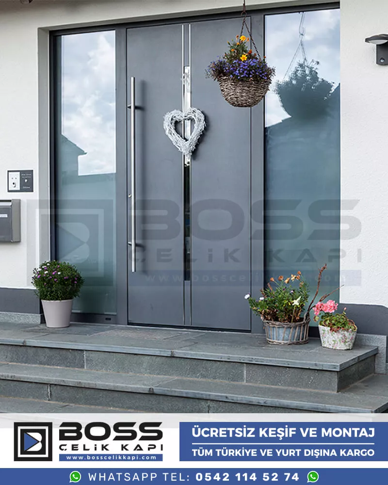 009 Boss Çelik Kapı Haustür, Haustürmodelle, Haustüren, Preise Für Haustüren, Haustüren Composite, Haustüre Villa, Villa Türmodelle, Haustür Stahl,