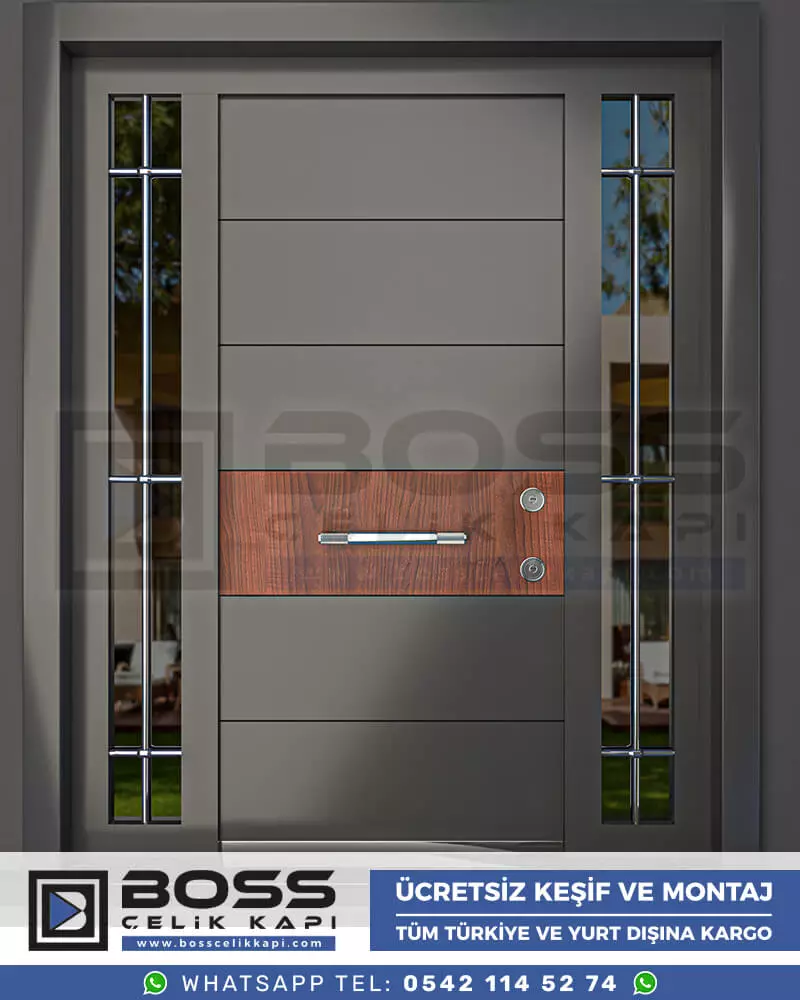 011 Boss Çelik Kapı Haustür, Haustürmodelle, Haustüren, Preise Für Haustüren, Haustüren Composite, Haustüre Villa, Villa Türmodelle, Haustür Stahl,