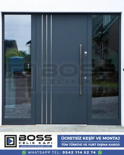 013 Boss Çelik Kapı Haustür, Haustürmodelle, Haustüren, Preise Für Haustüren, Haustüren Composite, Haustüre Villa, Villa Türmodelle, Haustür Stahl,