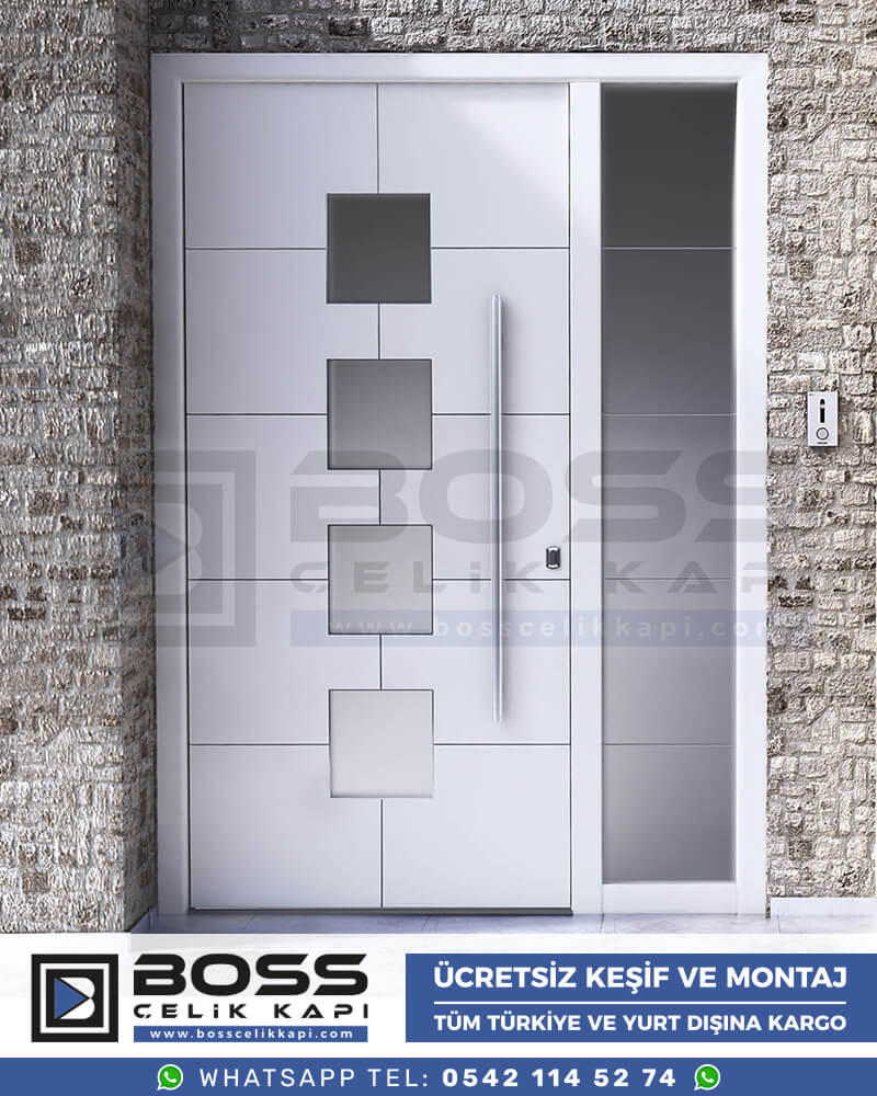 014 Boss Çelik Kapı Haustür, Haustürmodelle, haustüren, Preise für Haustüren, Haustüren Composite, Haustüre Villa, Villa Türmodelle, Haustür Stahl,