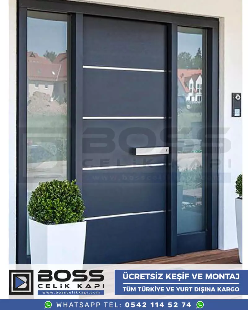 022 Boss Çelik Kapı Haustür, Haustürmodelle, Haustüren, Preise Für Haustüren, Haustüren Composite, Haustüre Villa, Villa Türmodelle, Haustür Stahl,