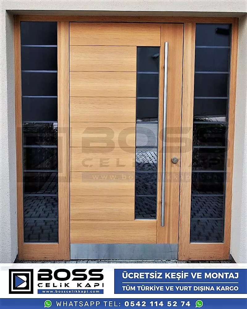 059 Boss Çelik Kapı Haustür, Haustürmodelle, Haustüren, Preise Für Haustüren, Haustüren Composite, Haustüre Villa, Villa Türmodelle, Haustür Stahl,