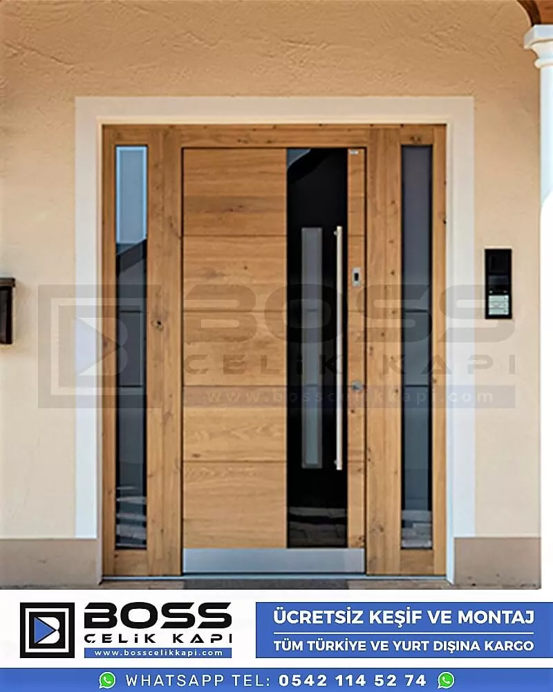 060 Boss Çelik Kapı Haustür, Haustürmodelle, haustüren, Preise für Haustüren, Haustüren Composite, Haustüre Villa, Villa Türmodelle, Haustür Stahl,