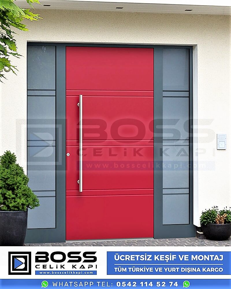 062 Boss Çelik Kapı Haustür, Haustürmodelle, haustüren, Preise für Haustüren, Haustüren Composite, Haustüre Villa, Villa Türmodelle, Haustür Stahl,