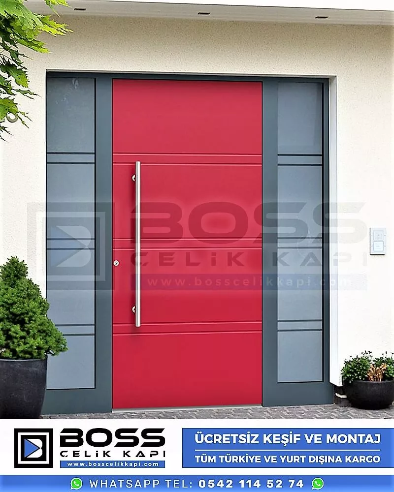 062 Boss Çelik Kapı Haustür, Haustürmodelle, Haustüren, Preise Für Haustüren, Haustüren Composite, Haustüre Villa, Villa Türmodelle, Haustür Stahl,