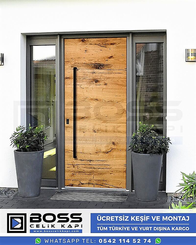 064 Boss Çelik Kapı Haustür, Haustürmodelle, haustüren, Preise für Haustüren, Haustüren Composite, Haustüre Villa, Villa Türmodelle, Haustür Stahl, H