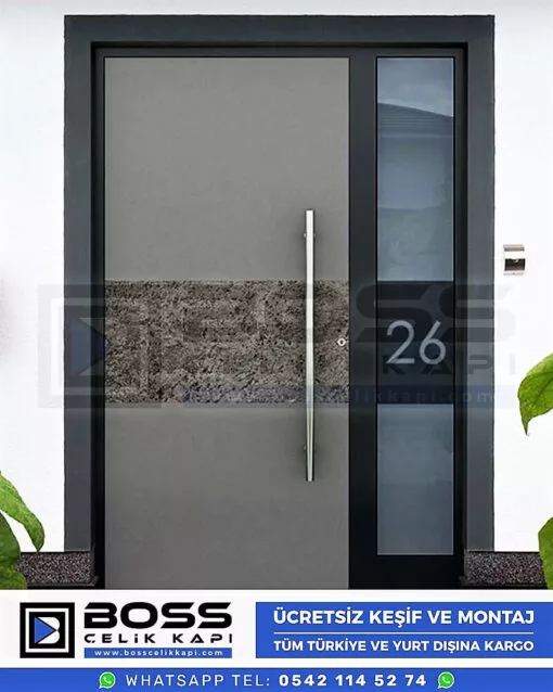 080 Boss Çelik Kapı Haustür, Haustürmodelle, Haustüren, Preise Für Haustüren, Haustüren Composite, Haustüre Villa, Villa Türmodelle, Haustür Stahl,