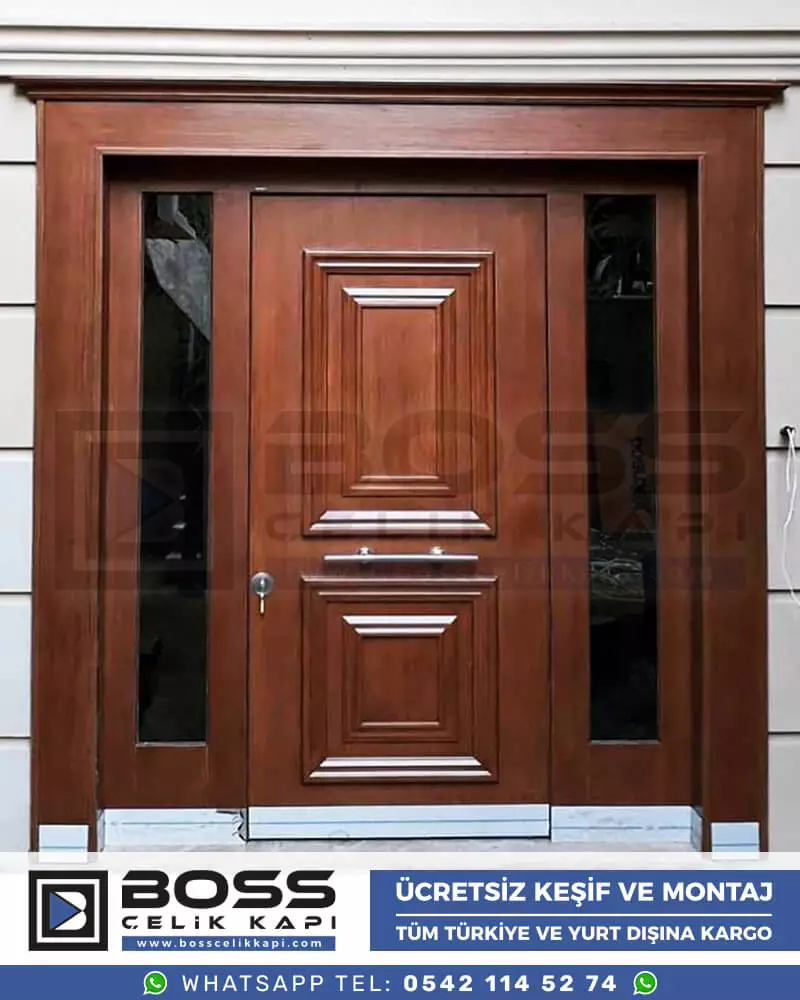 106 Haustür, Haustürmodelle, Haustüren, Preise Für Haustüren, Haustüren Composite, Haustüre Villa, Villa Türmodelle, Haustür Stahl, Haustür Stahl Preis Boss Çelik Kapı