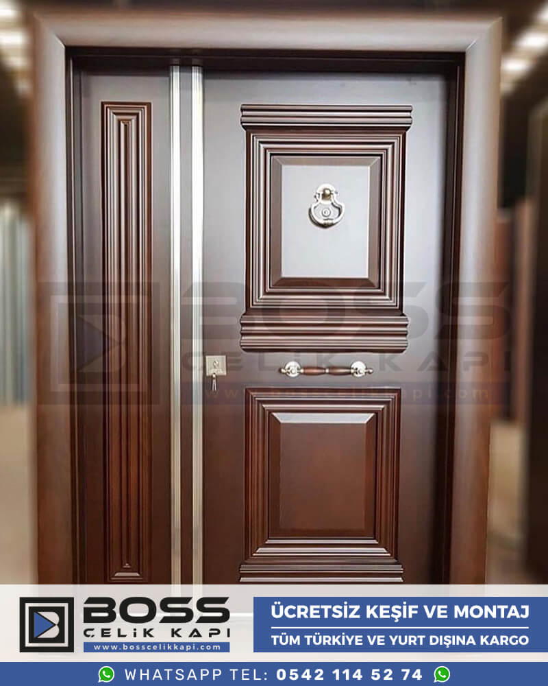 108 Haustür, Haustürmodelle, haustüren, Preise für Haustüren, Haustüren Composite, Haustüre Villa, Villa Türmodelle, Haustür Stahl, Haustür Stahl Preis Boss Çelik Kapı