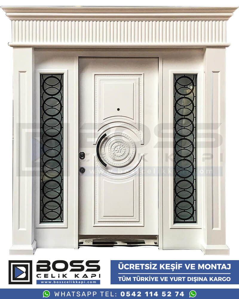 110 Haustür, Haustürmodelle, haustüren, Preise für Haustüren, Haustüren Composite, Haustüre Villa, Villa Türmodelle, Haustür Stahl, Haustür Stahl Preis Boss Çelik Kapı