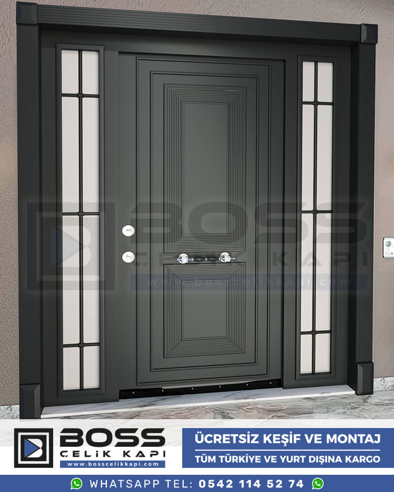 125Haustür, Haustürmodelle, haustüren, Preise für Haustüren, Haustüren Composite, Haustüre Villa, Villa Türmodelle, Haustür Stahl, Haustür Stahl Preis Boss Çelik Kapı