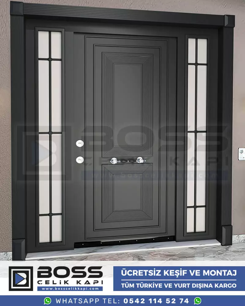 125Haustür, Haustürmodelle, Haustüren, Preise Für Haustüren, Haustüren Composite, Haustüre Villa, Villa Türmodelle, Haustür Stahl, Haustür Stahl Preis Boss Çelik Kapı