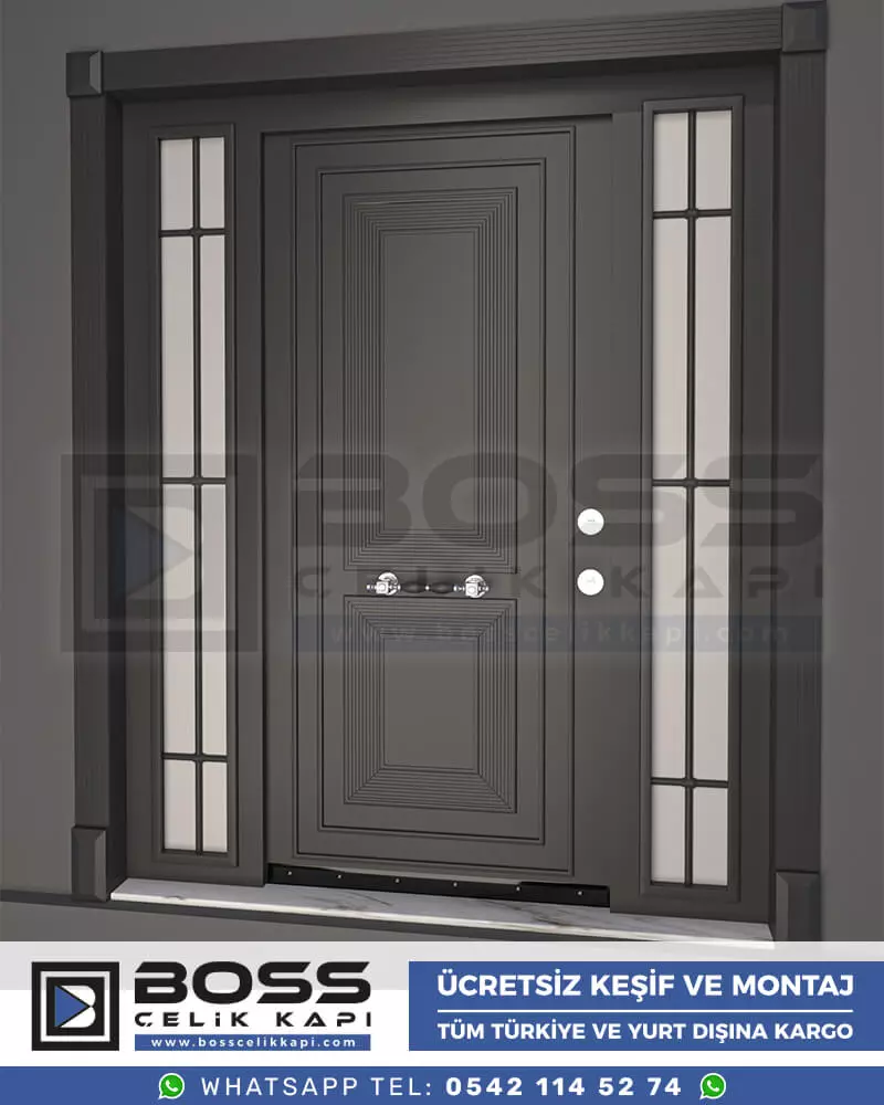 126 Haustür, Haustürmodelle, Haustüren, Preise Für Haustüren, Haustüren Composite, Haustüre Villa, Villa Türmodelle, Haustür Stahl, Haustür Stahl Preis Boss Çelik Kapı