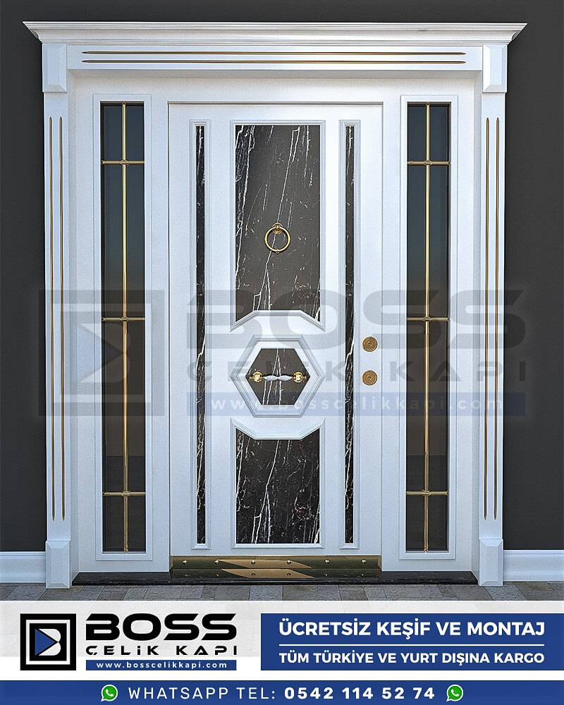 160 Haustür, Haustürmodelle, haustüren, Preise für Haustüren, Haustüren Composite, Haustüre Villa, Villa Türmodelle, Haustür Stahl, Haustür Stahl Preis Boss Çelik Kapı