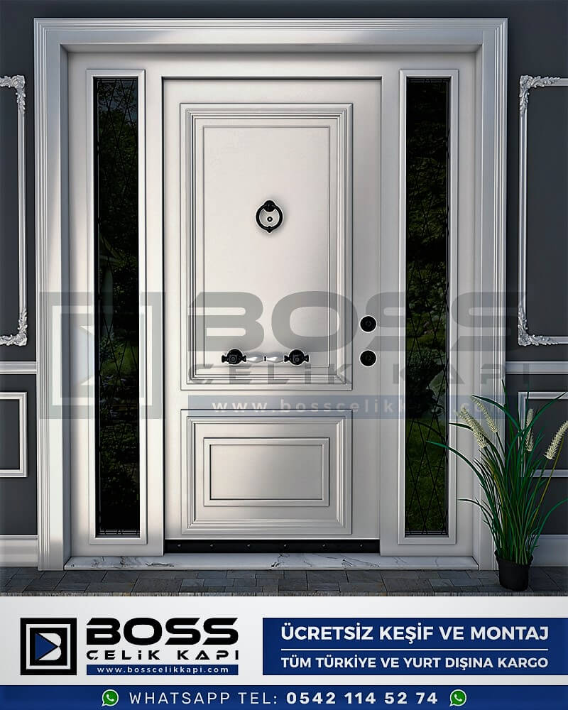 162 Haustür, Haustürmodelle, haustüren, Preise für Haustüren, Haustüren Composite, Haustüre Villa, Villa Türmodelle, Haustür Stahl, Haustür Stahl Preis Boss Çelik Kapı