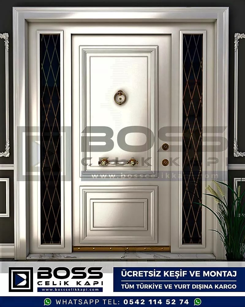 163 Haustür, Haustürmodelle, Haustüren, Preise Für Haustüren, Haustüren Composite, Haustüre Villa, Villa Türmodelle, Haustür Stahl, Haustür Stahl Preis Boss Çelik Kapı