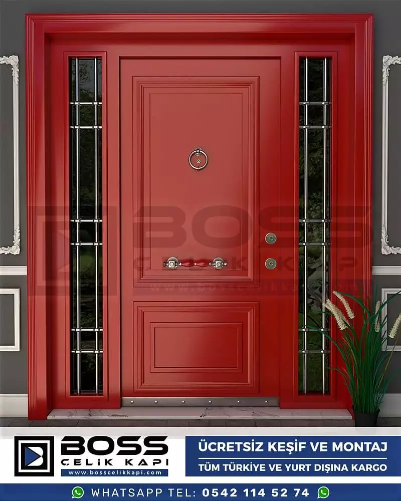 165 Haustür, Haustürmodelle, Haustüren, Preise Für Haustüren, Haustüren Composite, Haustüre Villa, Villa Türmodelle, Haustür Stahl, Haustür Stahl Preis Boss Çelik Kapı