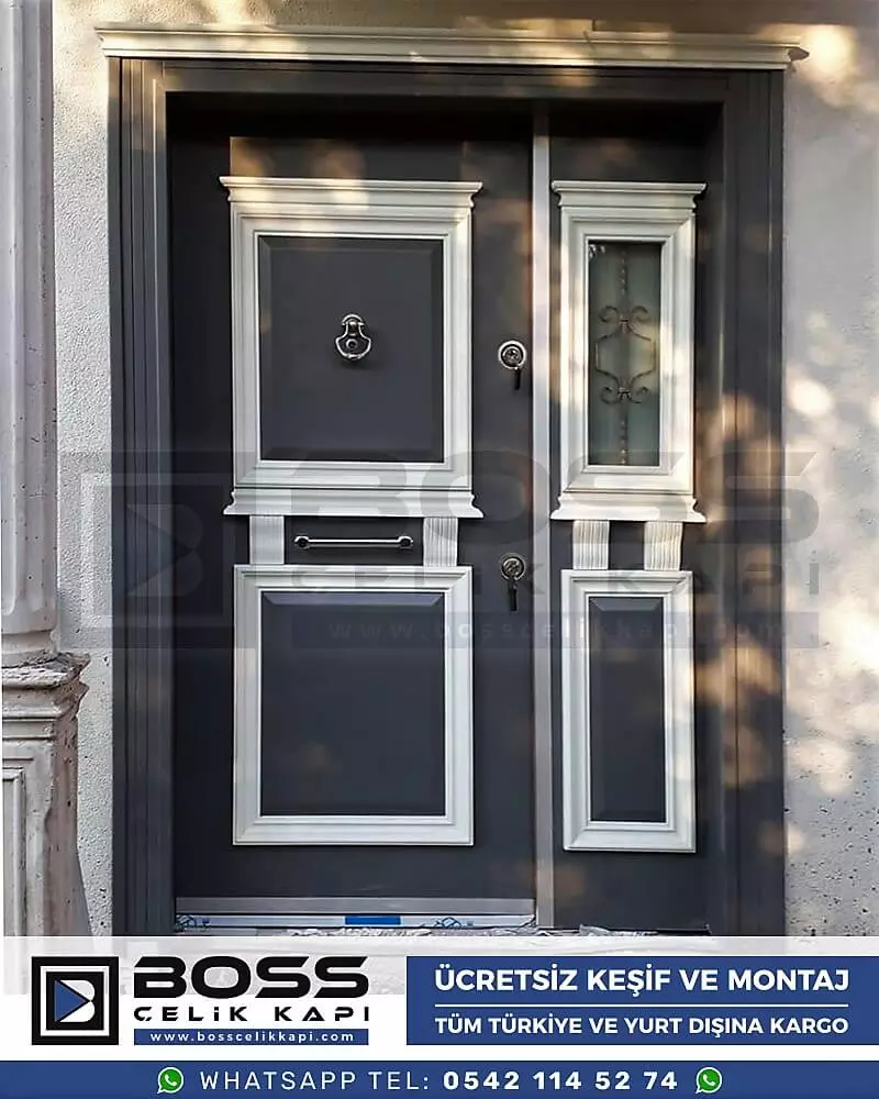 182 Haustür, Haustürmodelle, Haustüren, Preise Für Haustüren, Haustüren Composite, Haustüre Villa, Villa Türmodelle, Haustür Stahl, Haustür Stahl Preis Boss Çelik Kapı