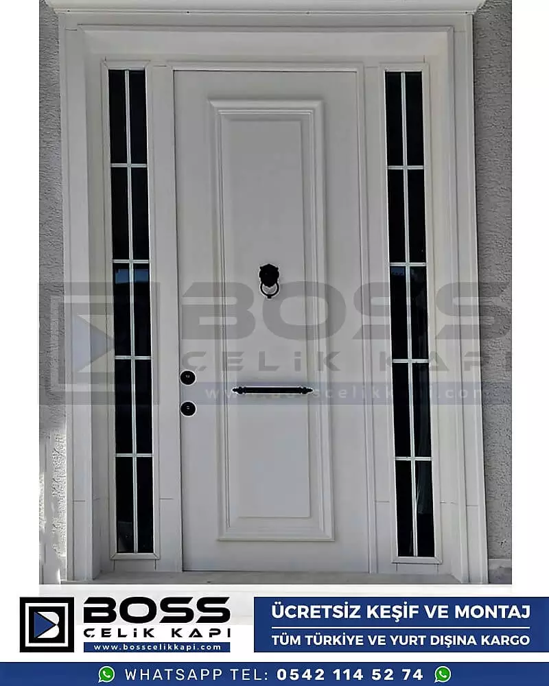 193 Haustür, Haustürmodelle, haustüren, Preise für Haustüren, Haustüren Composite, Haustüre Villa, Villa Türmodelle, Haustür Stahl, Haustür Stahl Preis Boss Çelik Kapı