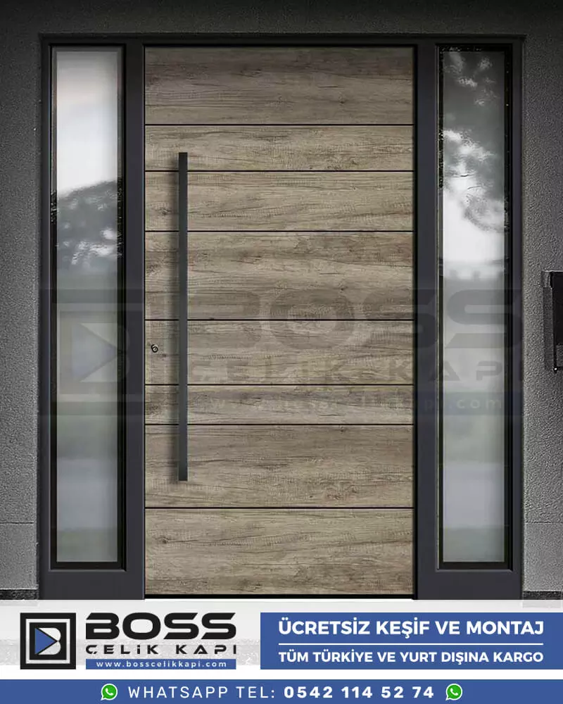 Kompozit Villa Kapısı Modelleri Boss Çelik Kapı Villa Giriş Kapısı Fiyatları