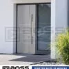 Kompozit Villa Kapısı Modelleri Dış Etkenlere Dayanıklı Çelik Kapı Villa Kapıları Boss Çelik Kapı 10