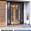 Kompozit Villa Kapısı Modelleri Dış Etkenlere Dayanıklı Çelik Kapı Villa Kapıları Boss Çelik Kapı