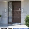 Kompozit Villa Kapısı Modelleri Dış Etkenlere Dayanıklı Çelik Kapı Villa Kapıları Boss Çelik Kapı 12
