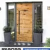 Kompozit Villa Kapısı Modelleri Dış Etkenlere Dayanıklı Çelik Kapı Villa Kapıları Boss Çelik Kapı 7