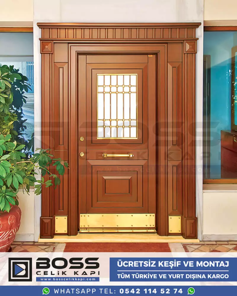 Villa Kapısı Çelik Kapı İndirimli Villa Kapsı Modelleri istanbul villa giriş kapısı fiyatları boss çelik kapı 2