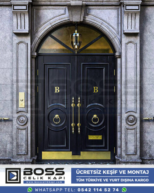 Villa Kapısı İndirimli Villa Kapsı Modelleri Istanbul Villa Giriş Kapısı Fiyatları Boss Çelik Kapı 11