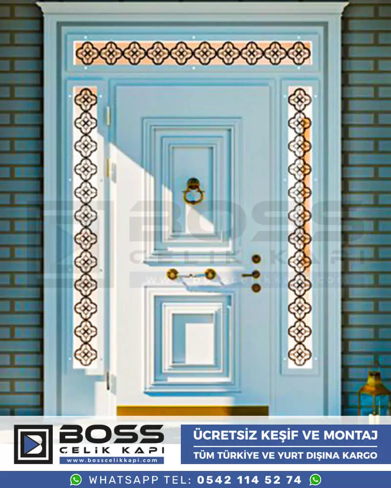 Villa Kapısı İndirimli Villa Kapsı Modelleri Istanbul Villa Giriş Kapısı Fiyatları Boss Çelik Kapı 21