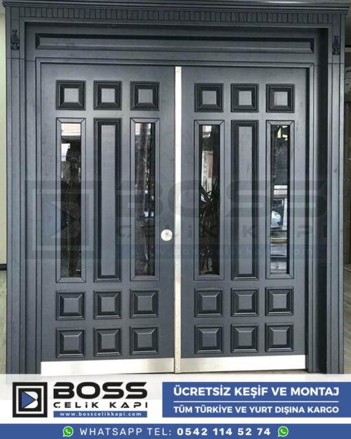 Villa Kapısı İndirimli Villa Kapsı Modelleri Istanbul Villa Giriş Kapısı Fiyatları Boss Çelik Kapı 37
