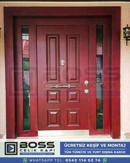 Villa Kapısı İndirimli Villa Kapsı Modelleri Istanbul Villa Giriş Kapısı Fiyatları Boss Çelik Kapı 4