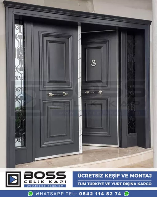 Villa Kapısı İndirimli Villa Kapsı Modelleri Istanbul Villa Giriş Kapısı Fiyatları Boss Çelik Kapı 42
