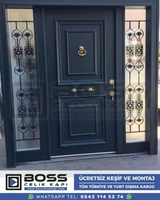 Villa Kapısı İndirimli Villa Kapsı Modelleri Istanbul Villa Giriş Kapısı Fiyatları Boss Çelik Kapı 50