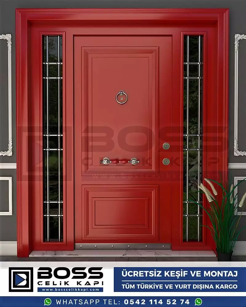 Villa Kapısı İndirimli Villa Kapsı Modelleri istanbul villa giriş kapısı fiyatları boss çelik kapı 65