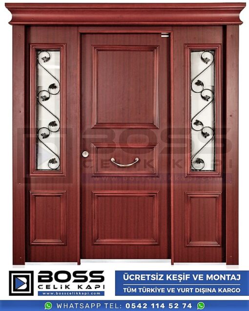 Villa Kapısı İndirimli Villa Kapsı Modelleri Istanbul Villa Giriş Kapısı Fiyatları Boss Çelik Kapı 79