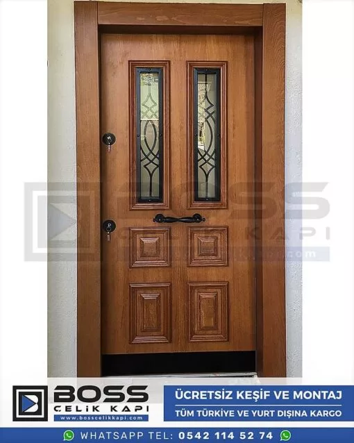 Villa Kapısı İndirimli Villa Kapsı Modelleri Istanbul Villa Giriş Kapısı Fiyatları Boss Çelik Kapı 80