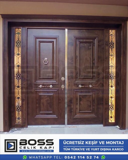 Villa Kapısı İndirimli Villa Kapsı Modelleri Istanbul Villa Giriş Kapısı Fiyatları Boss Çelik Kapı 94