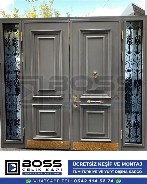 Villa Kapısı İndirimli Villa Kapsı Modelleri Istanbul Villa Giriş Kapısı Fiyatları Boss Çelik Kapı 99