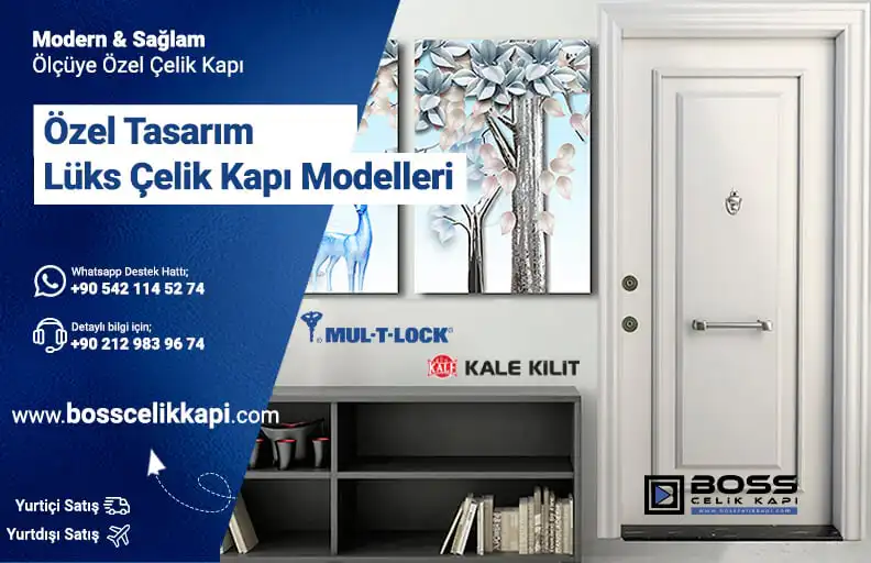 Lüks Klasik Çelik Kapı 448 12 Boss Çelik Kapı Modelleri Modern Çelik Kapı Lüks Çelik Kapı Alarmlı Çelik Kapı Modelleri Akıllı Kapı Modelleri Fiyatları Özellikleri