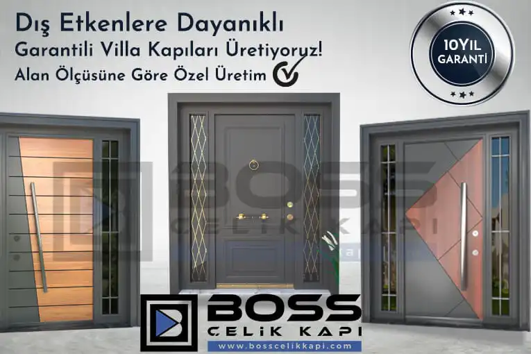 2024 Villa Kapısı Modelleri Fiyatları 3127 10 Boss Çelik Kapı Villa Giriş Kapısı Modelleri Villa Kapısı Fiyatları Kompozit Villa Kapısı Dış Etkenlere Dayanıklı Entrance Door Haüsturen Steeldoor